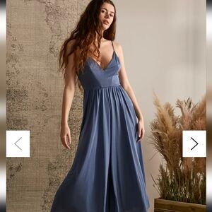 Urban Outfitters Periwinkle Wide Leg Jumpsuit Size XS